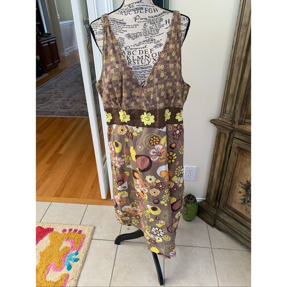 Vintage Cotton Retro Pattern Sundress - Picture 9 of 9